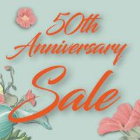 50th Anniversary Sale