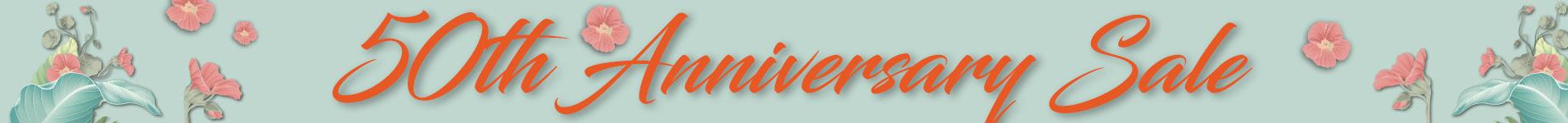 50th Anniversary Sale